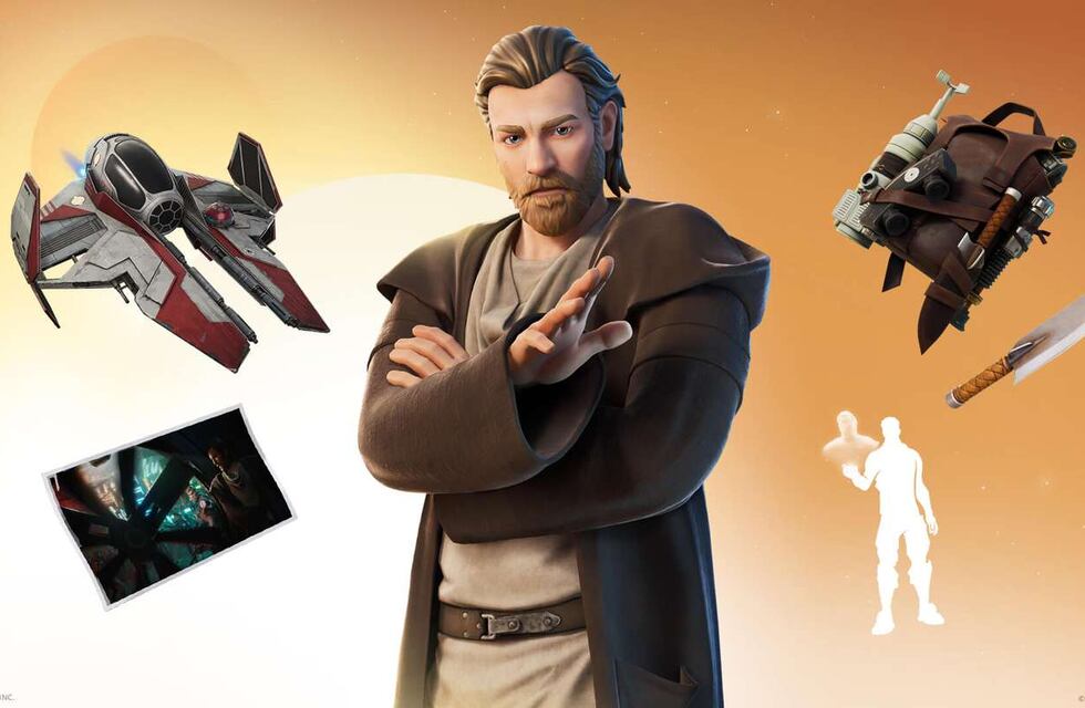 Llega Obi-Wan Kenobi y Fortnite tiene una sorpresa especial para los fanáticos