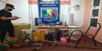 Recuperan objetos robados en Comandante Andresito.