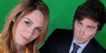 Lilia Lemoine y Javier Milei