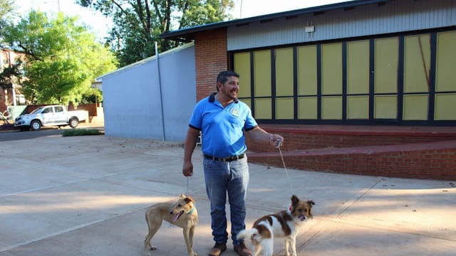 Se realizó una jornada de adopción de mascotas en Montecarlo.
