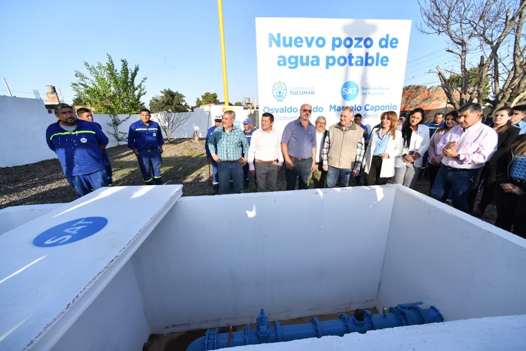 La gestión provincial inauguró un pozo de agua potable y un destacamento de Infantería, en articulación con la intendencia local.