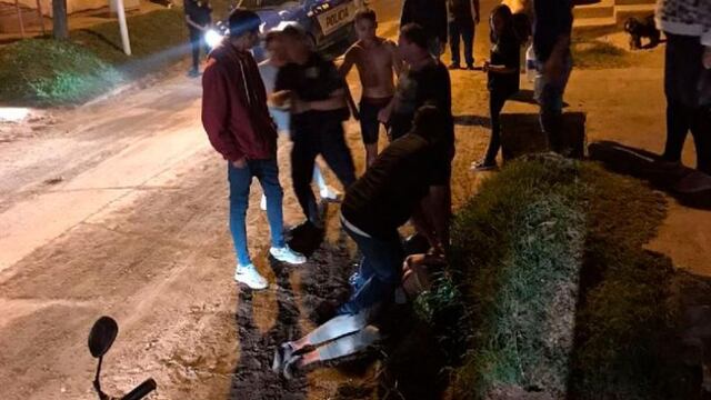 Junto a otras dos personas, el hombre había ingresado a una vivienda a robar.