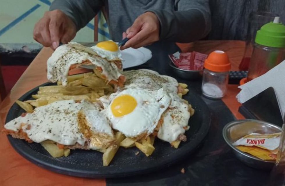 La reacción viral de un usuario tras pagar 1700 pesos por 2 milanesas napolitanas con papas fritas