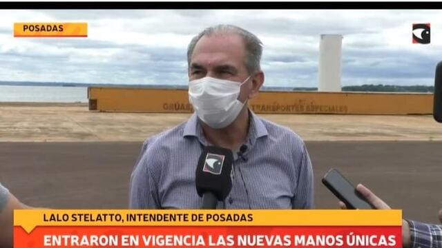 Leonardo Stelatto, intendente de Posadas