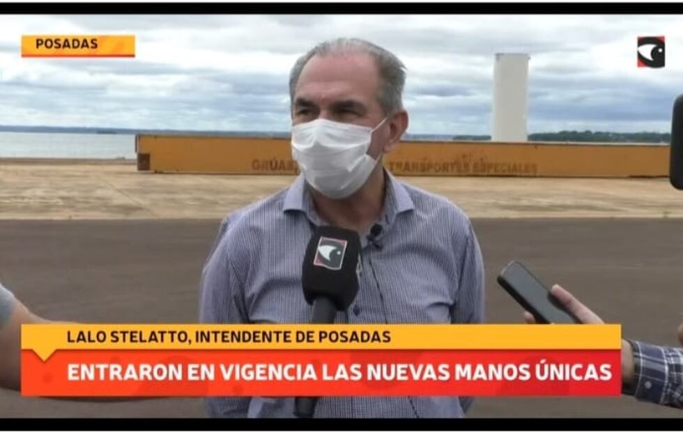 El intendente de Posadas, Leonardo Stelatto, aseguró que las nuevas manos únicas funcionan normalmente