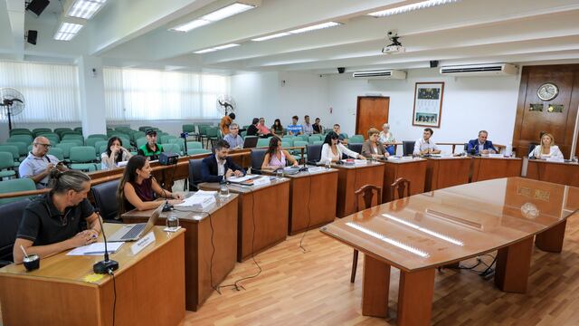 Sesión ordinaria del Concejo Municipal de Rafaela.