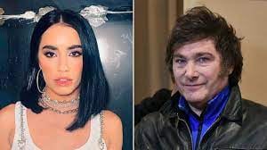Lali Espósito encendió la polémica contra Javier Milei.