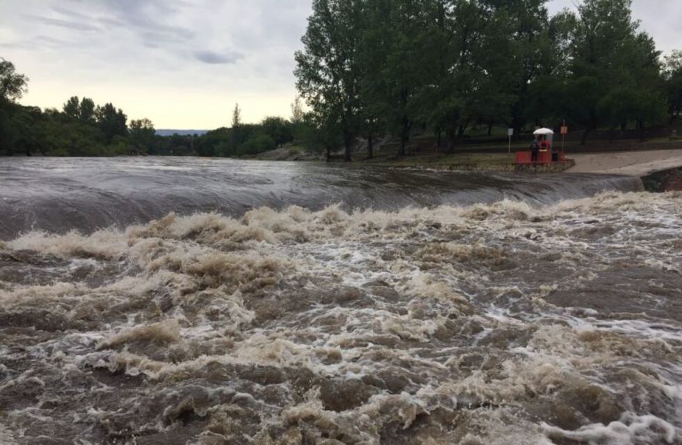Creciente en el San Antonio de más de 2,50 metros