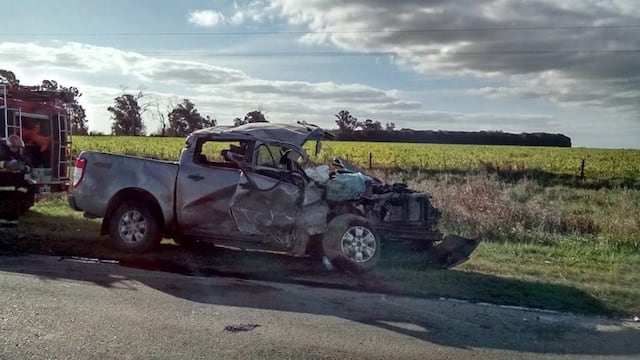 Los ocupantes de la camioneta fueron derivados a Berabevu00fa.