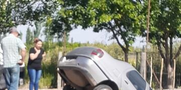 Choque ruta 160 San Rafael