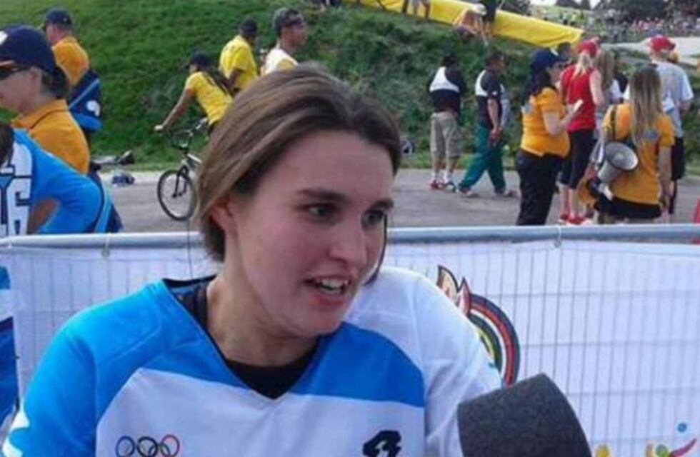 Odesur 2018: la cordobesa Mariana Díaz, plata en BMX