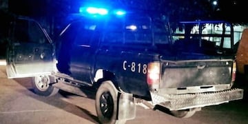 El móvil que trasladó a Sánchez hasta la zona alta del barrio\u002E (Foto: Época)