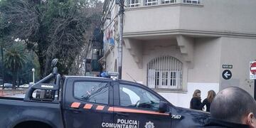 Por la amenaza de bomba debió evacuarse el edificio