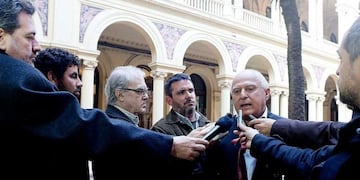 El gobernador habló tras la reunión con Frigerio y Dujovne\u002E