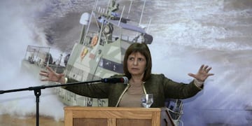 La ministra de Seguridad de la Nación, Patricia Bullrich\u002E