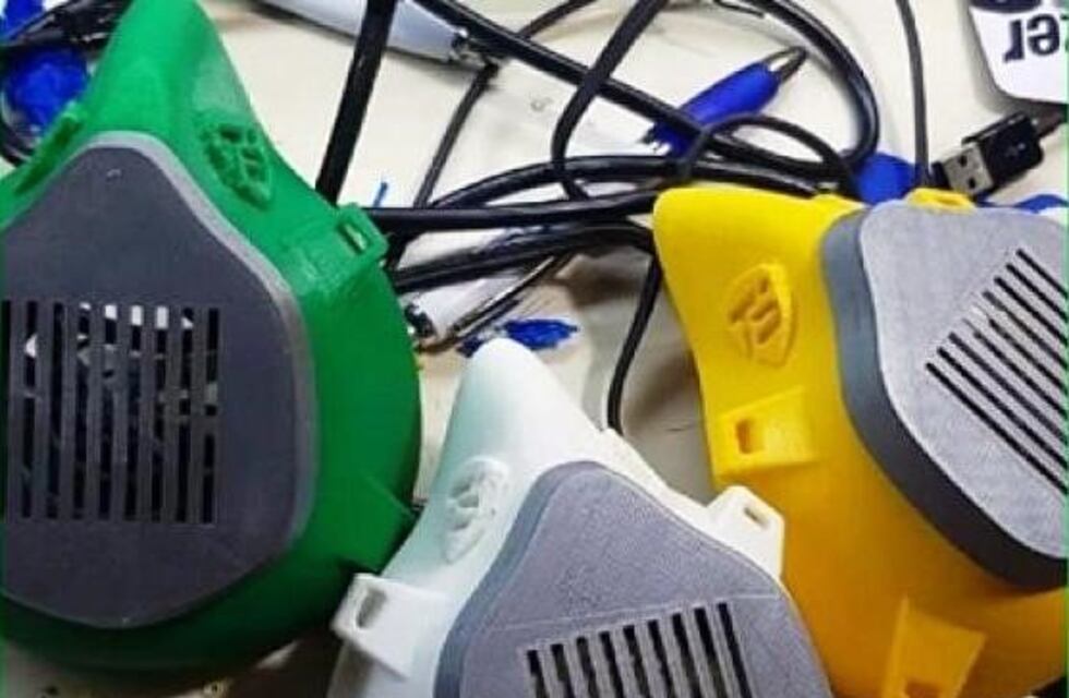 En la EPET 6 de Eldorado esperan fabricar 200 máscaras para el fin de semana