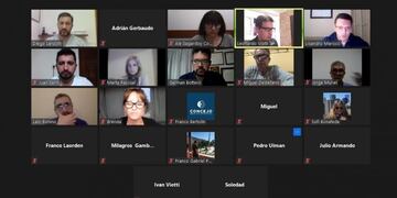 Videoconferencia Concejo por Salud