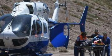 Bruno Ríos tenía 4 años y el jueves 14 de diciembre 2017, fue a la escuela de verano, se cayó al agua y casi se ahogó\u002E El día del accidente se desplegó un gran operativo que involucró al helicóptero de la policía\u002E