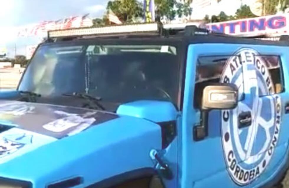 Infernal: la Hummer de Belgrano que la rompe en Miami