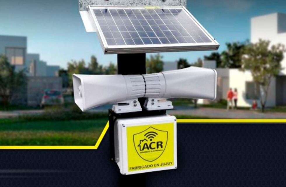¿Cansado de la inseguridad? ACR presenta su novedoso modelo de Alarma Comunitaria en Salta
