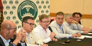 Visita del presidente del INTI, Rubén Geneyro, en el CCIRR (Prensa CCIRR)
