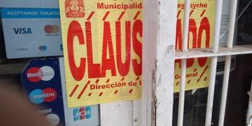 Clausura comercial por COVID-19 en Gualeguaychú (imagen ilustrativa)\nCrédito: MDG