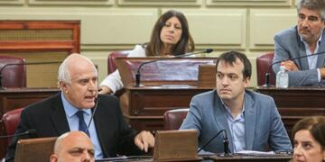 El exgobernador Miguel Lifschitz continuará al frente de la Cámara baja\u002E (Prensa PS)