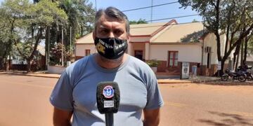 Alejandro Ostapczuk, dueño de la agencia asaltada\u002E