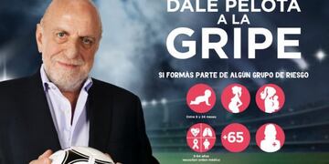 Campaña Dale pelota a la gripe\u002E