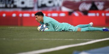 Esteban Andrada rompió un récord en el arco de Boca\u002E (EFE)