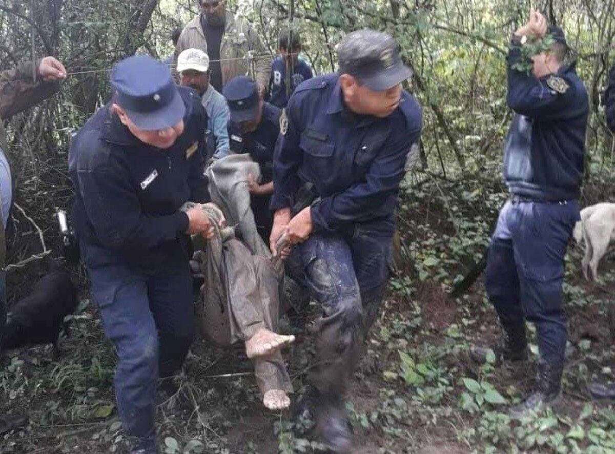 Rescataron a un abuelito salteño perdido en el monte\u002E (Policía de Salta)