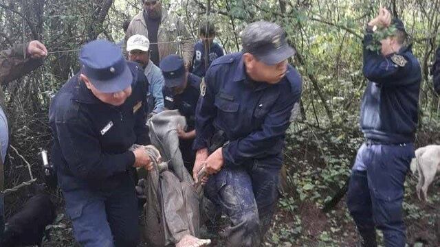 Rescataron a un abuelito salteño perdido en el monte\u002E (Policía de Salta)
