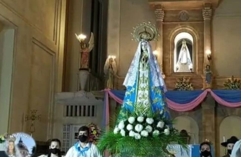 San Pedro: despidieron a la Virgen de Itatí con una misa
