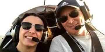 Rubén Rigo al comando de su avioneta en Misiones\u002E Se precipitó a tierra y falleció este domingo 4 de octubre\u002E