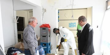 Encontraron ratas en un allanamiento a un local comercial abandonado (Prensa Municipalidad de Rafaela)