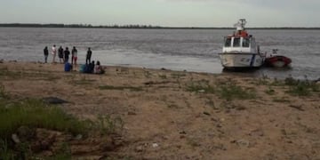 La Prefectura jugó un rol clave para hallar el cuerpo del joven desaparecido en el Paraná a la altura de Villa Gobernador Gálvez\u002E (Archivo)