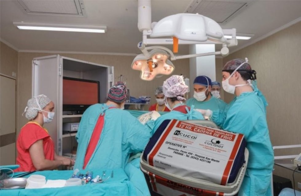 Entre Ríos cierra el 2019 con la última donación de órganos y tejidos para trasplante