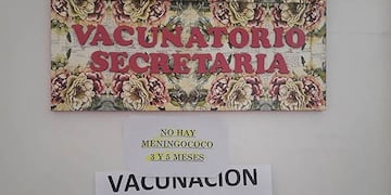 Faltan vacunas contra la meningitis en Chubut\u002E