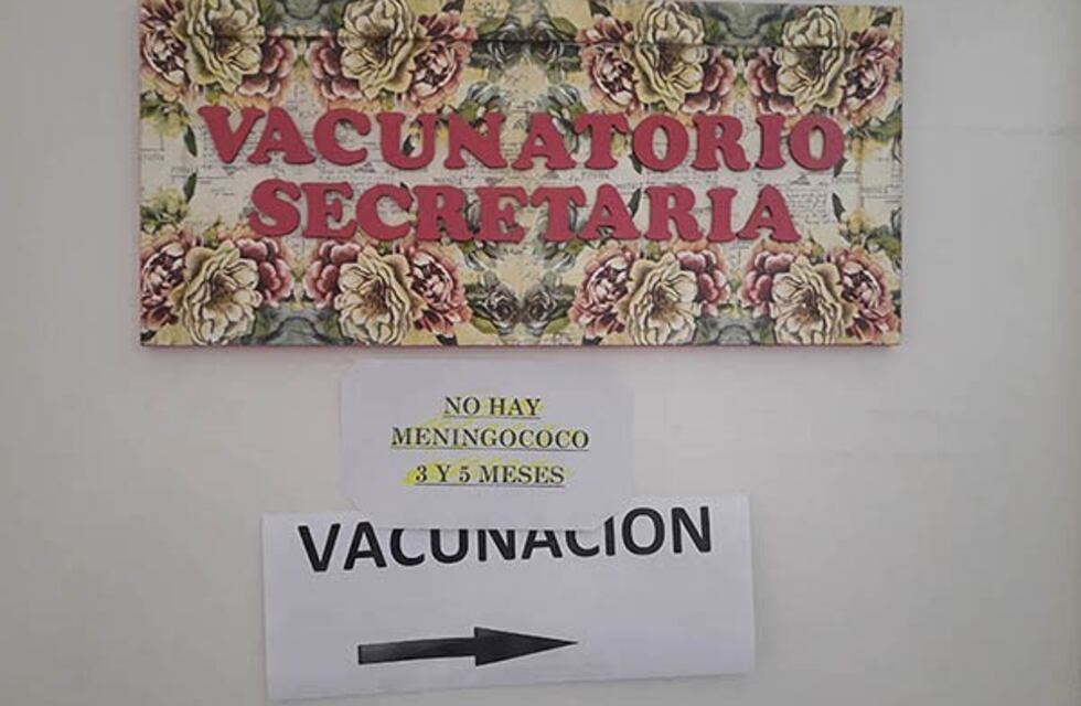 Escasez de vacunas contra la meningitis en la provincia