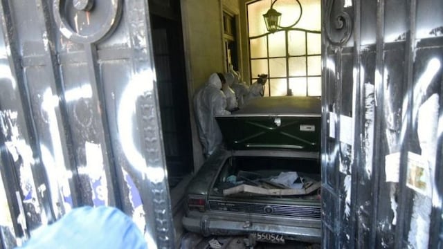 Operativos de limpieza en la casa de Barreda\u002E