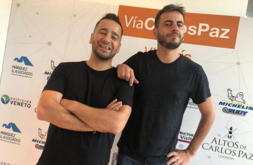 "Camilo y Nardo" haciendo humor en Carlos Paz