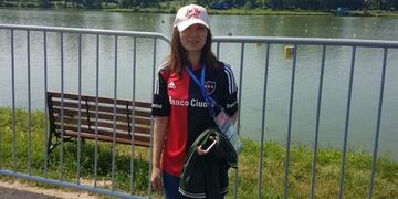 Zhou Xiao, la periodista china que cubre la Selección