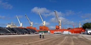 Puerto Ibicuy en la provincia de Entre Ríos. Foto: Gobierno ER