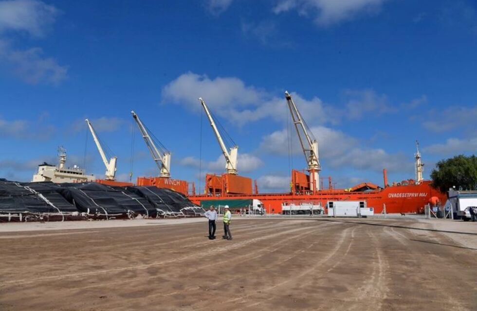 Después de ocho años, volvió a operar el puerto de ultramar de Ibicuy