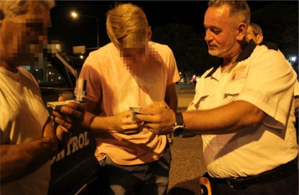 Un taxista dio positivo en un control de narcolemia y le quitaron el vehículo