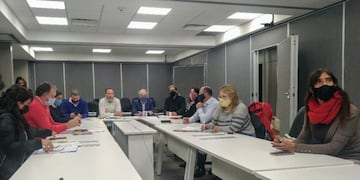 Humberto Mingorance en las comisiones de la Legislatura de Mendoza\u002E