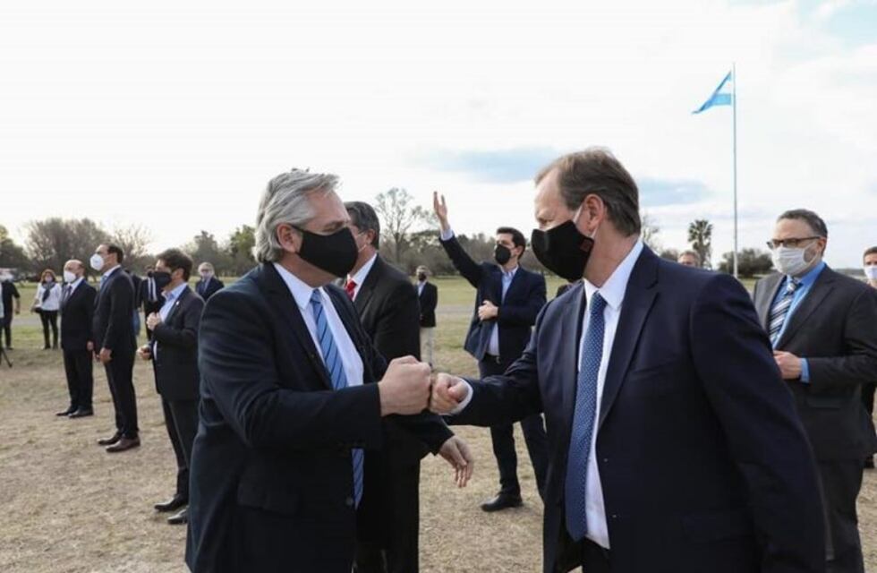 Bordet y su agenda oficial previa a la confirmación de positivo por Covid 19