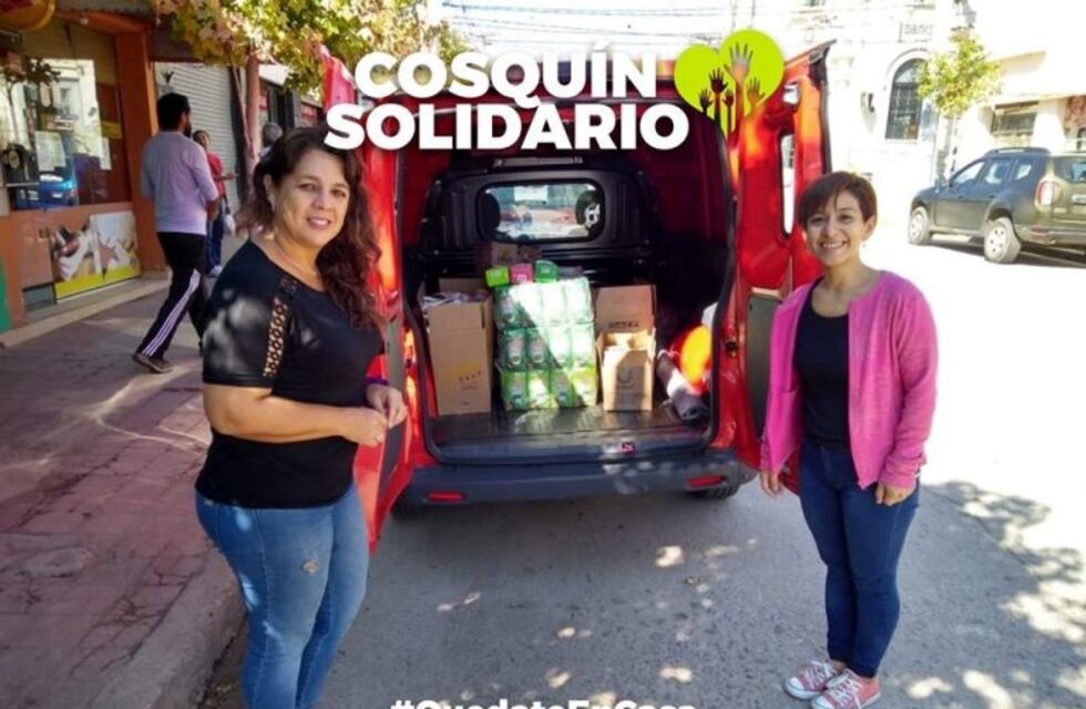 Cosquín creó un "banco de alimentos" para ayudar a las familias más necesitadas