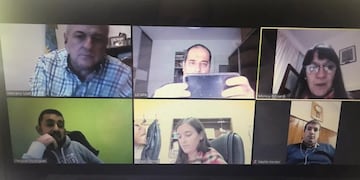 Videoconferencia Municipio, UCIAPA y Empleados de Comercio