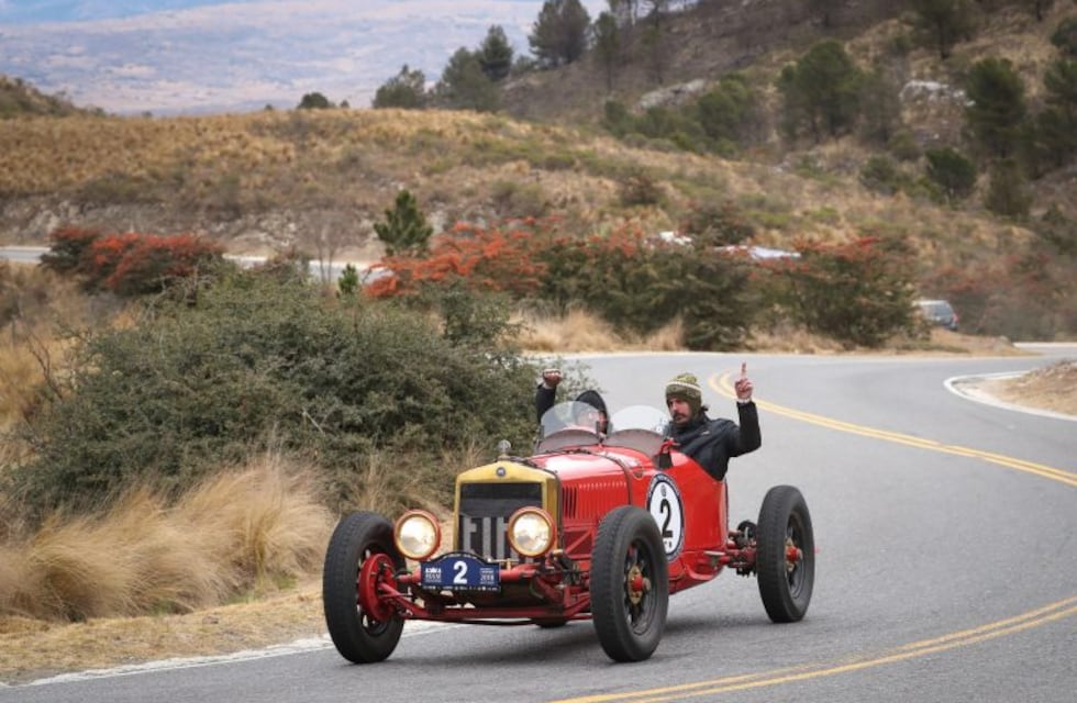Un Fiat del año 1928 se impuso en la primera etapa del Rally de la Montaña en San Luis